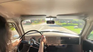 1954 Chevy 3100 Pickup Walkaround and Driving Video