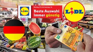 🇩🇪 Grocery shopping 🛍 in Germany at Lidl with prices 2024|Weekly Food Budgets for a family