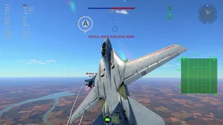 [War Thunder Dev] F-14B vs Su-27 Dogfight