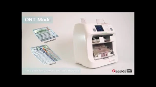 Cassida Zeus 2-Pocket Currency Discriminator Money Counters, Currency Counters