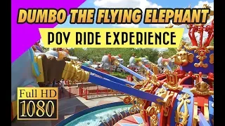 [ HD ][ POV ] Dumbo The Flying Elephant - Disney's Magic Kingdom [ FULL RIDE ]