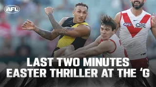 Last Two Minutes: Richmond v Sydney Swans | Round 3, 2024 | AFL