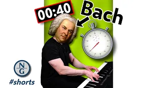 Bach at a Glance | 40 seconds, 8 pieces you should know #Shorts