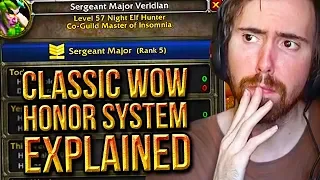 Asmongold Reacts To How The PvP Honor System Works In Classic WoW (PHASE 2) - Punkrat