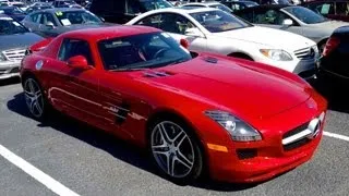 2011 Mercedes-Benz SLS AMG Walkaround, Start Up, Exhaust, Review