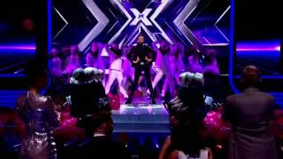 Rylan Clark sings Groove Is In The Heart_Gangnam Style medley - Live Week 2 - The X Factor UK 2012