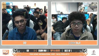 [ PPGL 2019 Season 2 Manila Leg ] Tekken 7 Top 16 Gio  Vs LEGION|Haji