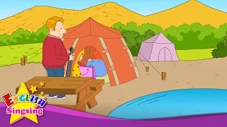 [Suggestion] Let's go camping. - Easy Dialogue - English educational animation with subtitles