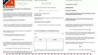 The Cold War - CNN BBC - Ep22. Star Wars Supporting Worksheet