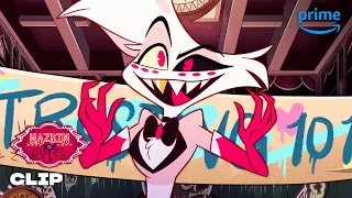 The Team Does Bonding Exercises | Hazbin Hotel | Prime Video