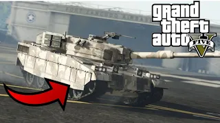 Je RENTRE dans la ZONE 51 de GTA 5 avec un TANK ! ( je vole un avion de chasse !)