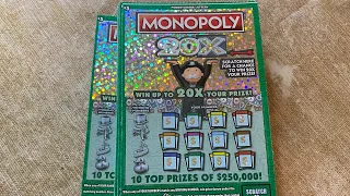 💰💰💰💰💰FULL BOOK OF PA BRAND NEW $5 MONOPOLY SCRATCH TICKETS!!💰💰💰💰💰