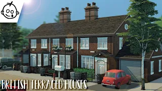 British Terraced Houses 🤍 GOSH Charity x Sims 4 Build Challenge...(Sims 4 Speed Build)