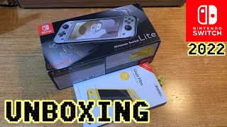 Nintendo Switch Lite Dialga Palkia Unboxing 2022