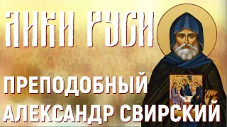 Лики Руси: преподобный Александр Свирский