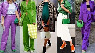 El COLOR de la ESPERANZA el color VERDE COMBINALO en tus LOOKS  y DALES un TOQUE de  FRESCURA