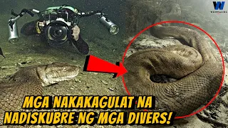 MGA NAKAKAGULAT NA NADISKUBRE NG MGA DIVERS!