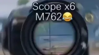 M762 + 6X BE LIKE :- 🥵🤣 || Funny meme || PUBG EPISODE GAMING