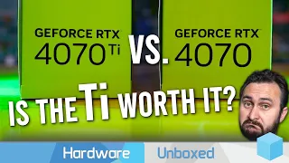 GeForce RTX 4070 vs. 4070 Ti, $600 or $800 GPU Upgrade: 40 Game Benchmark 1080p, 1440p & 4K