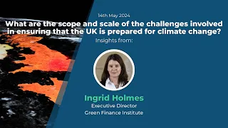 Ingrid Holmes Interview - Climate Adaptation & Resilience