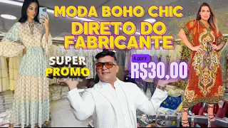 ACHEI NO BRÁS - R$30,00 VESTIDOS  BOHO CHIC COMPRE NO FABRICANTE E LUCRE MUITO MAIS
