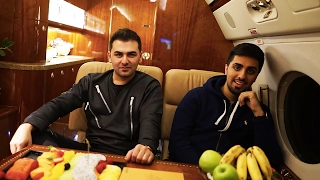 Flying with Mo Vlogs in a Private Jet to London