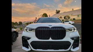 EASY 5 minute Blacked out Grill Install BMW X7