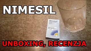 NIMESIL - UNBOXING, RECENZJA #1