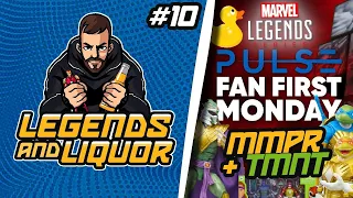 Power Rangers Teenage Mutant Ninja Turtles, Marvel Legends Fan First Monday! - Legends & Liquor #10