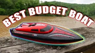 BEST RC BOAT Under $60!!! - FAST and 2 Batteries - TheRcSaylors