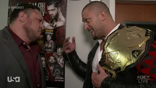 Samoa Joe confronts Karrion Kross & Pete Dunne (Full Segment)