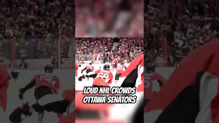 Loud #NHL Crowds: The Ottawa Senators #shorts #shortsfeed #nhl #hockey