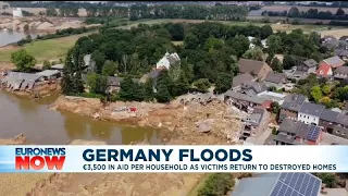 Germany flood victims distraught as the clean-up begins