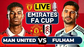 🔴MANCHESTER UNITED vs FULHAM LIVE | WATCHALONG | Full Match LIVE Today