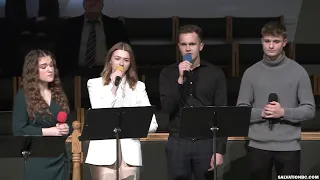 Пение «Игра в христианство» - Дженнифер, Лена, Пётр, и Самуил