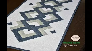 Patchwork Tutorial pro začínající patchworkářky - Snadný a rychlý postup podle základního pravítka.