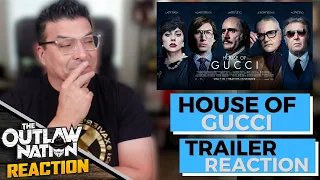 HOUSE OF GUCCI Trailer Reaction | Lady Gaga | Adam Driver | Jared Leto | Al Pacino