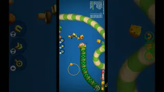 worms zone io | Snake Game | slither snake | oggy Saamp | Snake io oggy Game | Worm zone io #shorts