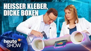 Handy-Gadgets selber machen – mit Hazel Brugger und Jens Spahn | heute-show