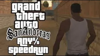 GTA San Andreas - Any% speedrun in [58:24] World Record - Using Glitches