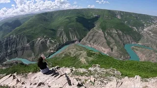 Панорама Сулакского каньона