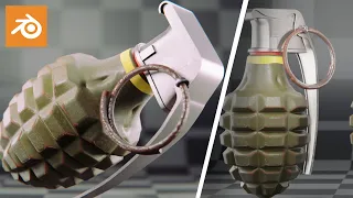 Tutorial: Make A Grenade In Blender 3.5