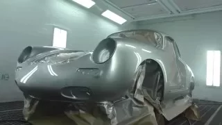 Porsche 356 restoration Silver Met. 6206 color Doctorclassic.eu