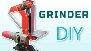 How To Make Belt Sander from Angle Grinder, Angle Grinder Tools Attachment