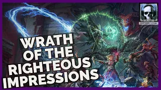 Pathfinder: Wrath of the Righteous (Beta): Impressions, Gameplay, Thoughts