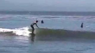 Surfing Santa Cruz -- Classic Longboarding Old times