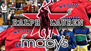 SHOPPING FOR POLO RALPH LAUREN AT MACYS | SHOP WITH ME‼️