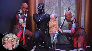 SUPER EMOTIONAL Black Panther Meet & Greet!! | Disneyland Vlog