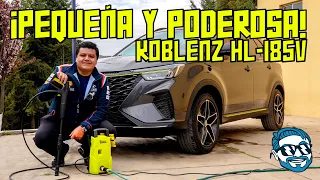 ¡Pequeña y poderosa! Así es la nueva hidrolavadora HL-185V de Koblenz