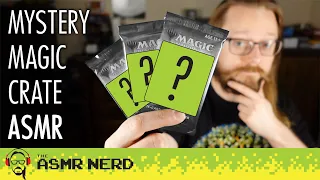 ASMR | Magic: The Gathering Card Pack Openings ft. Mystery Magic Crates! (MTG, whispering, relaxing)